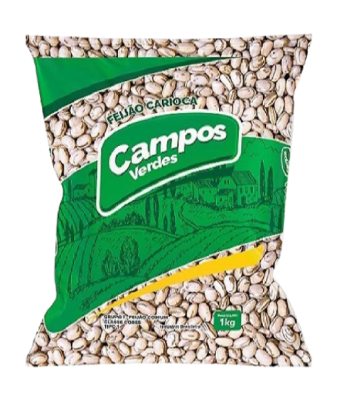 FEIJAO CARIOCA CAMPOS VERDES 01 KG