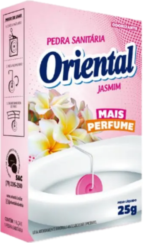 PASTILHA SANITARIA ORIENTAL JASMIM 25GR