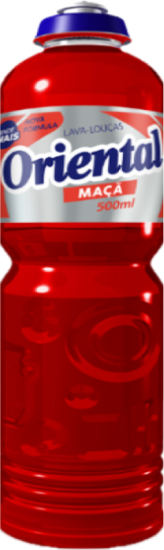 DETERGENTE MAÇÃ 500 ML ORIENTAL