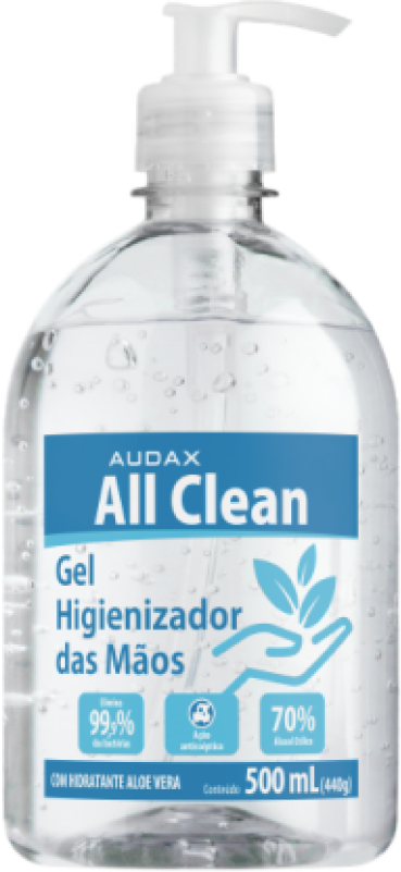 ALCOOL GEL 70° ALL CLEAN AUDAX 500ML