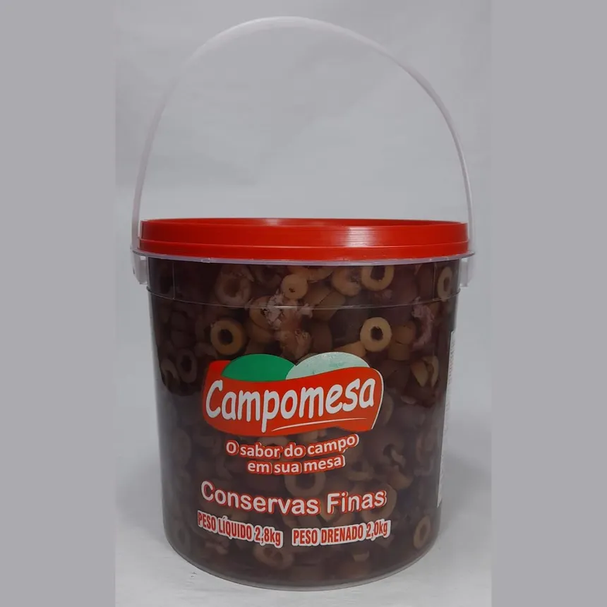 AZEITONA PRETA FATIADA CAMPOMESA BD 2KG