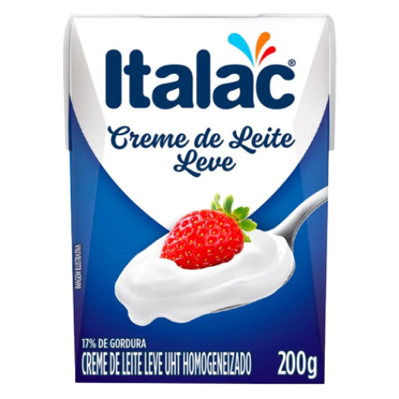 CREME DE LEITE UHT 200 G ITALAC