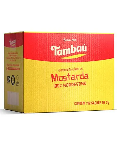 MOSTARDA SACHÊ TAMBAÚ CX C/ 144 UNID