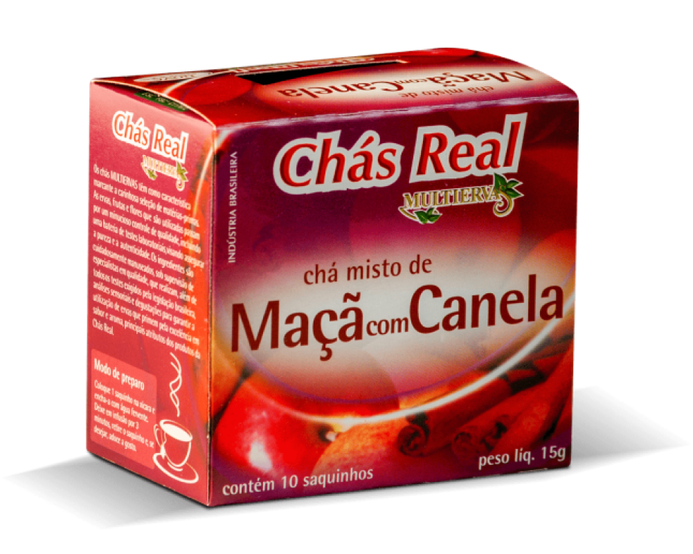 CHA REAL MACA/CANELA E HIBISCO CX/15G