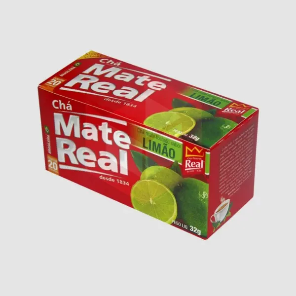 CHA MATE TOSTADO REAL LIMAO CX/32G