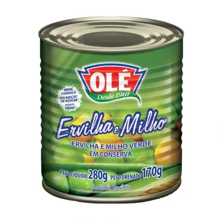 DUETO ERVILHA E MILHO OLE LTS. 170 GR