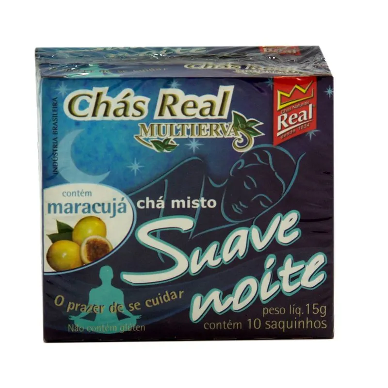 CHA REAL MULTIERVAS SUAVE NOITE CX/15G