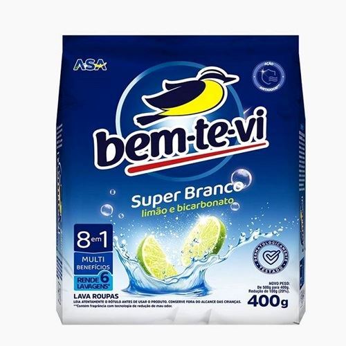 SABAO EM PO BEM TE VI SUPER BRANCO 400GR