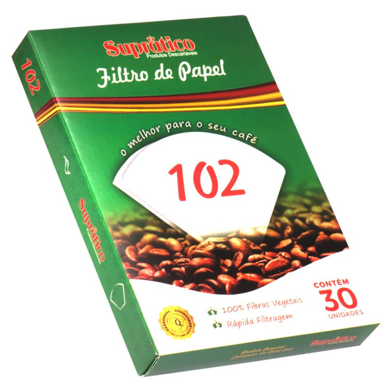 FILTRO DE PAPEL SUPRATICO 102 C/ 30