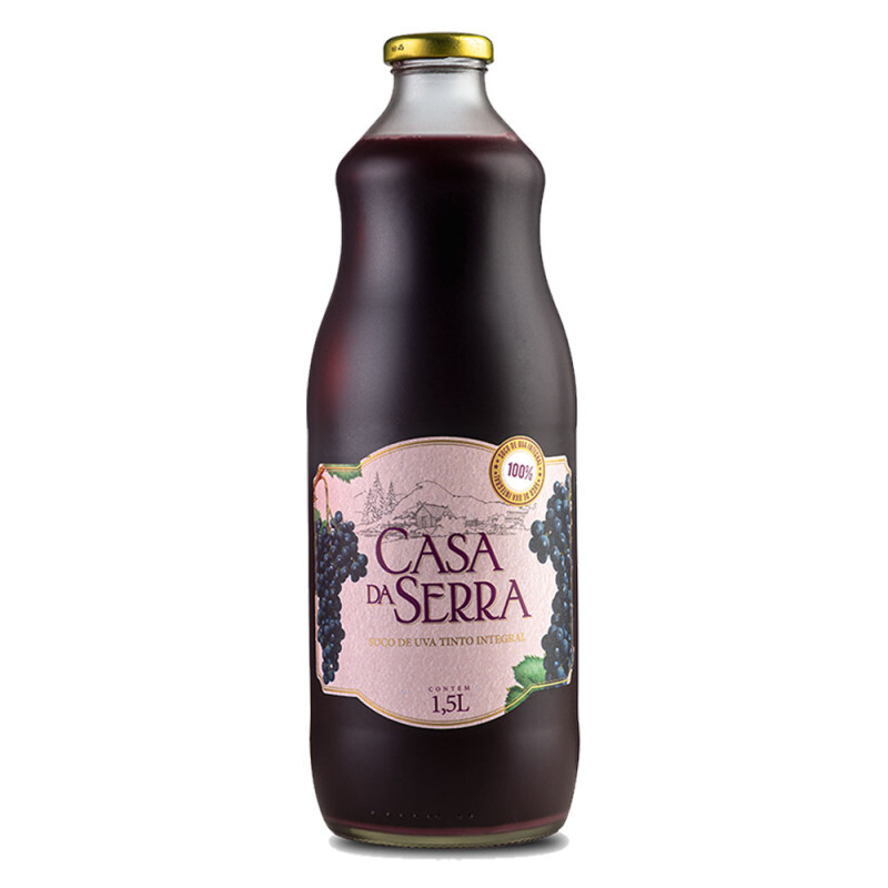 SUCO DE UVA C.DA SERRA VD 1,5LT CX/06UN