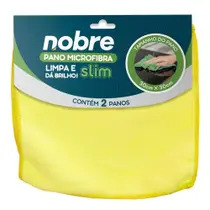 PANO MICROFIBRA 30X30 AMARELO  NOBRE
