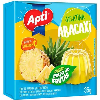 GELATINA ABACAXI APTI 20 GR