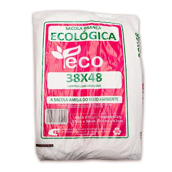 SACOLA ECO PP NEWPLAST FD /1000UND