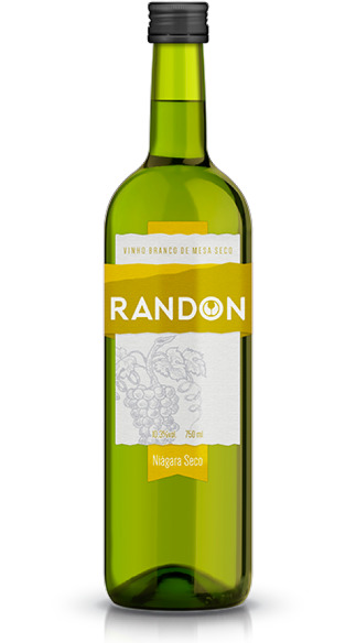 VINHO BRANCO SUAVE VD 750ML RANDON