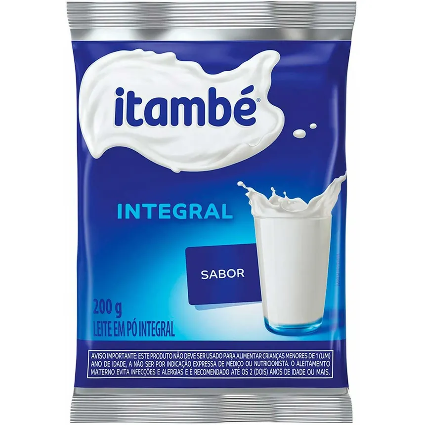 LEITE EM PÓ INTEG/INST.  ITAMBÉ 200 GR