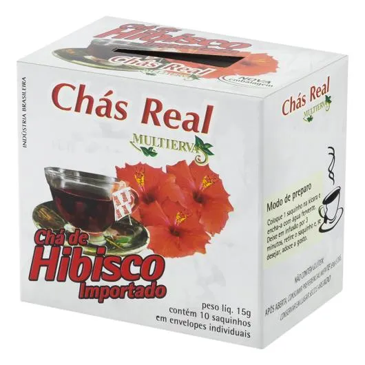 CHA REAL MULT. HIBISCO IMPORT CX/15G