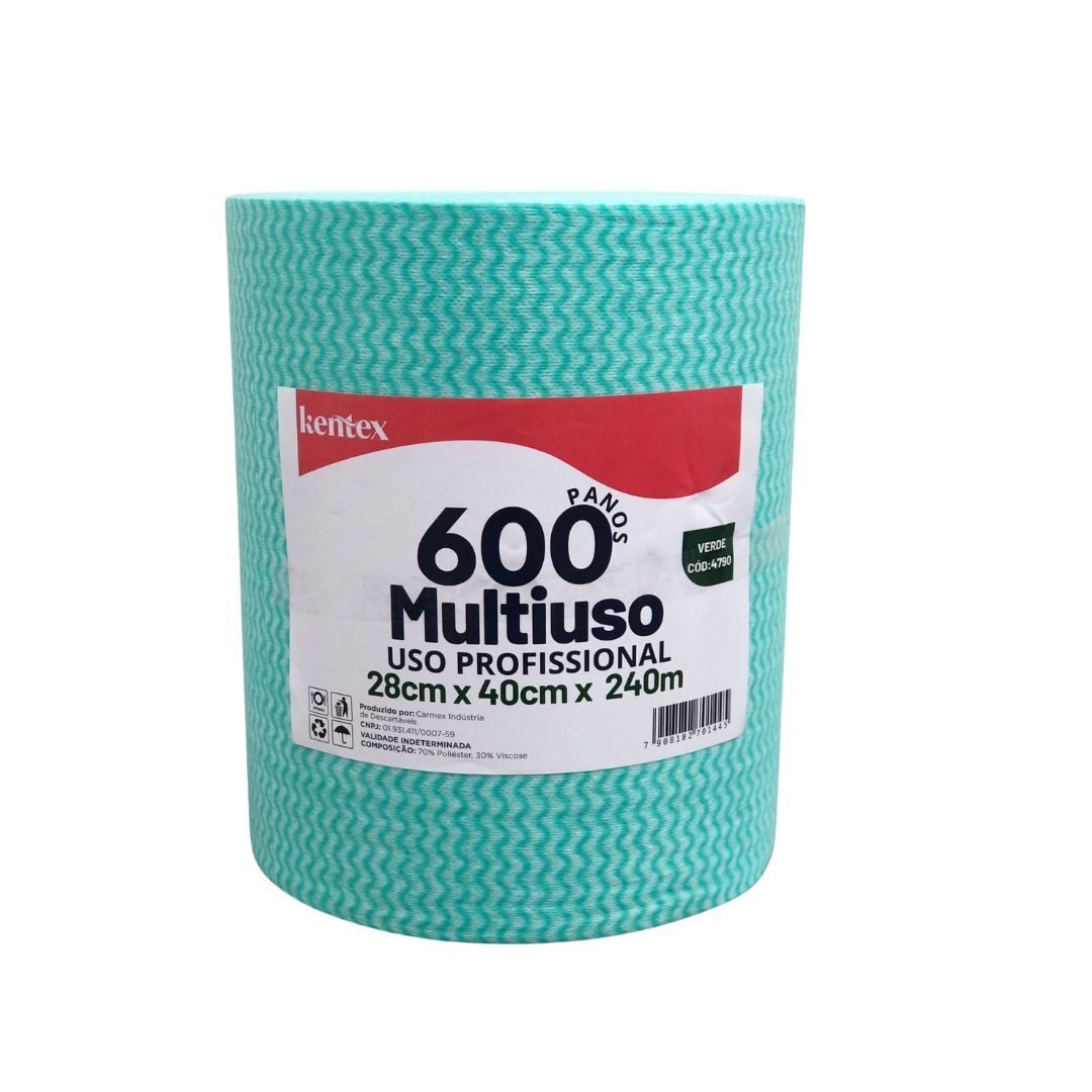 PANO DE ROLO VERDE LIFE CLEAN 20X240M