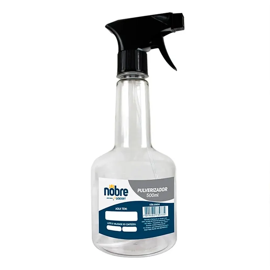 BORRIFADOR 500 ML NOBRE TRANSPARENTE