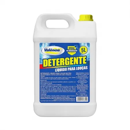 DETERGENTE NEUTRO 05 LITROS VALÊNCIA