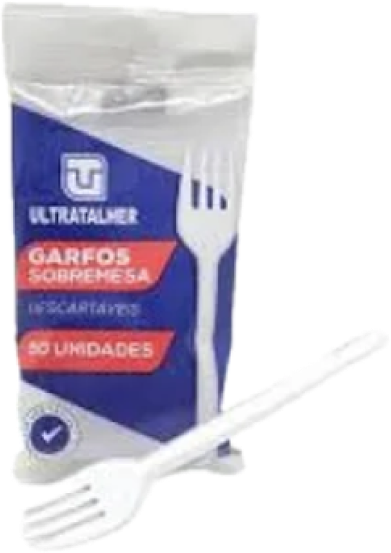 GARFO DE SOBREM BRANCO ULTRA PCT C/ 50 U
