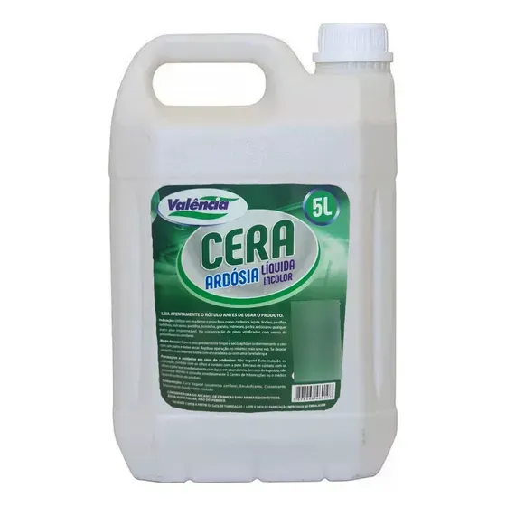 CERA BASE DÁGUA INCOLOR 05 LITROS VALEN