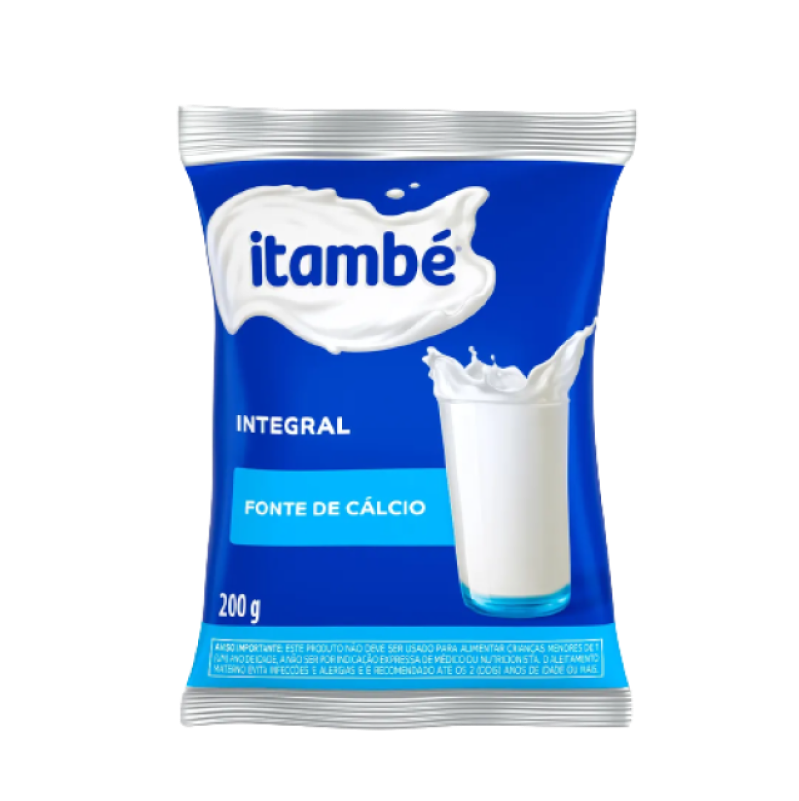 LEITE EM PÓ INTEGRAL ITAMBÉ  200GR