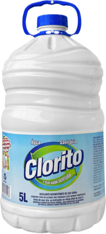 AGUA SANITÁRIA CLORITO 05 LITROS