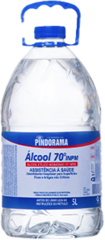 ALCOOL 70 05 LITROS PINDORAMA