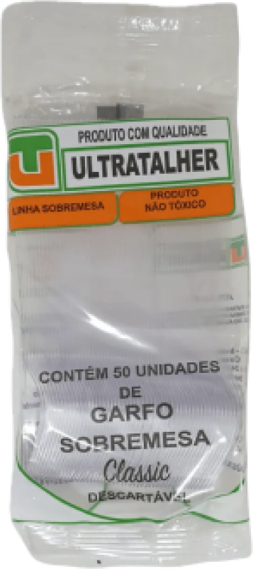 GARFO DE SOBREMESA CRISTAL ULTRA C/50 UN