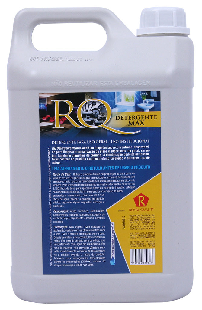 DET.NEUTRO MAXX CONCEN RQ 5LT R:970555