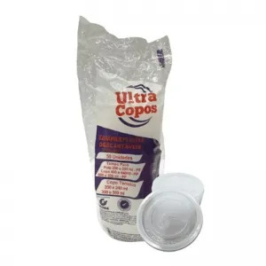 TAMPA PP COPO TERMICO 180 ML PCT C/ 50 U