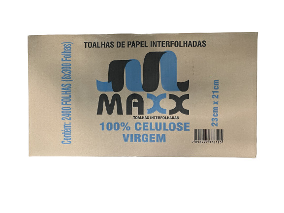 PAPEL TOALHA MAXX 2400 FLS 100 % CELULOS