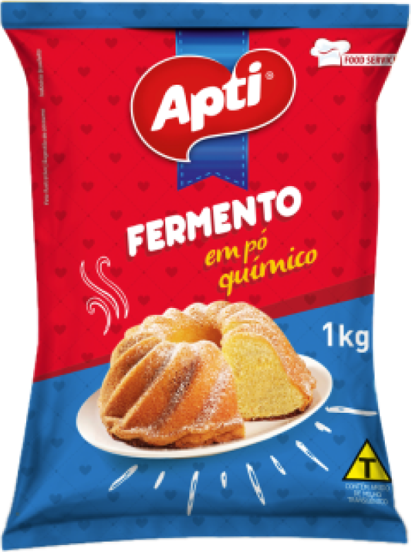FERMENTO QUIMICO EM PO APTI 1KG PACOTE