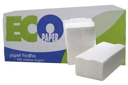 PAPEL TOAL INTER ECOPAPER BRANCO C/ 1000