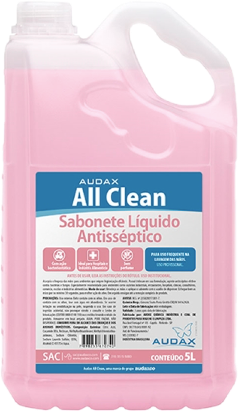 SABONETE ALL CLEAN AUDAX ANTISSEP 5 LTS