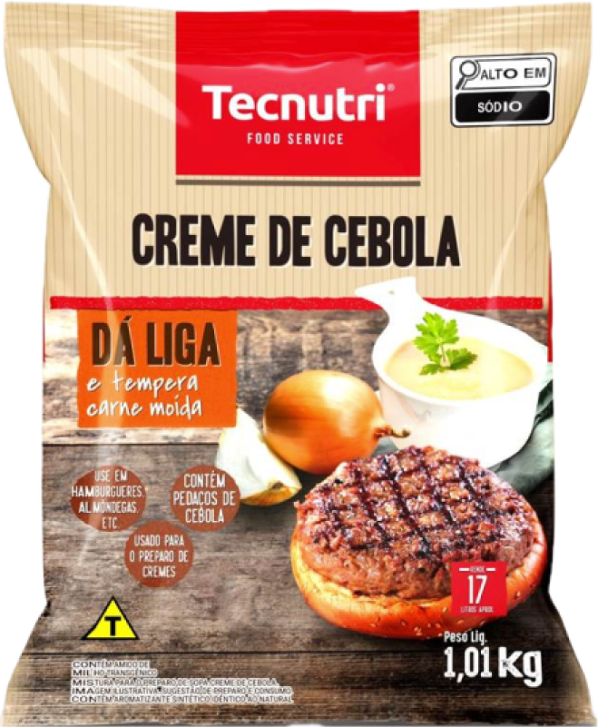 CREME DE CEBOLA TECNUTRI 1,01 KG