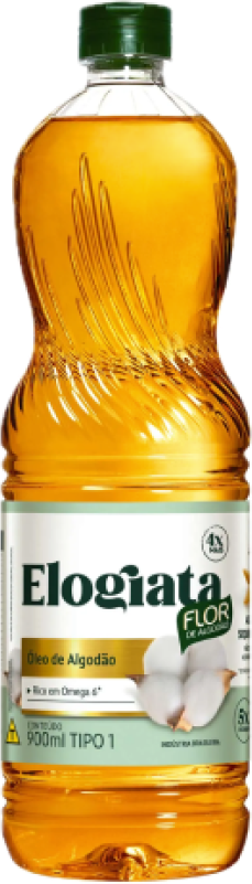 OLEO ALGODAO ELOGIATA 900 ML CX C/ 20 UN