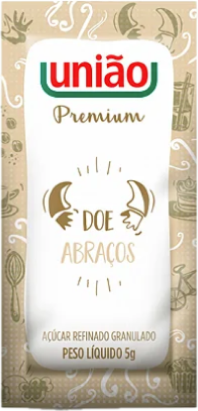 ACUCAR UNIAO PREMIUM SACHE CX400 X 5 G